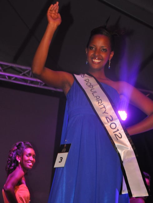 Umutesi Mubera Liliane yabaye Miss Popularity (Nyampinga w'icyamamare). 