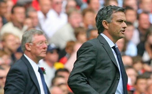 Morinho, uwa mbere mu batoza bakekwa kuba basimbura Sir Alex Ferguson muri Manchester United.