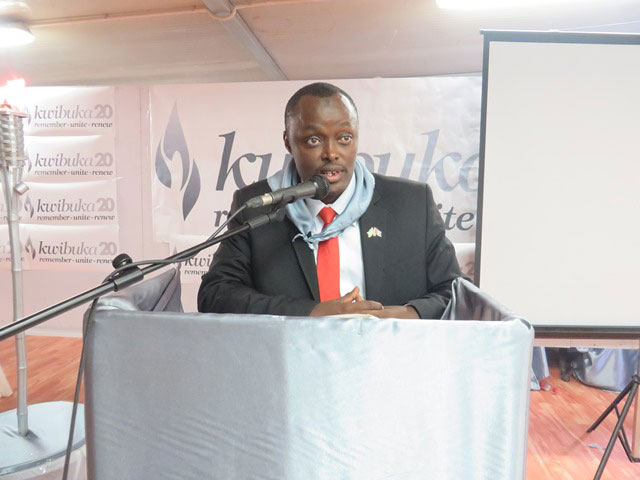 Sulaiman kalisa uhagarariye Diaspora Nyarwanda muri Sudani.
