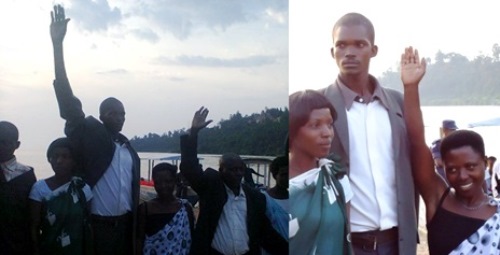 Mu basezeranye harimo umugabo n'umugore bafite indeshyo zihabanye cyane. Umugabo bamuhimba gasongo.
