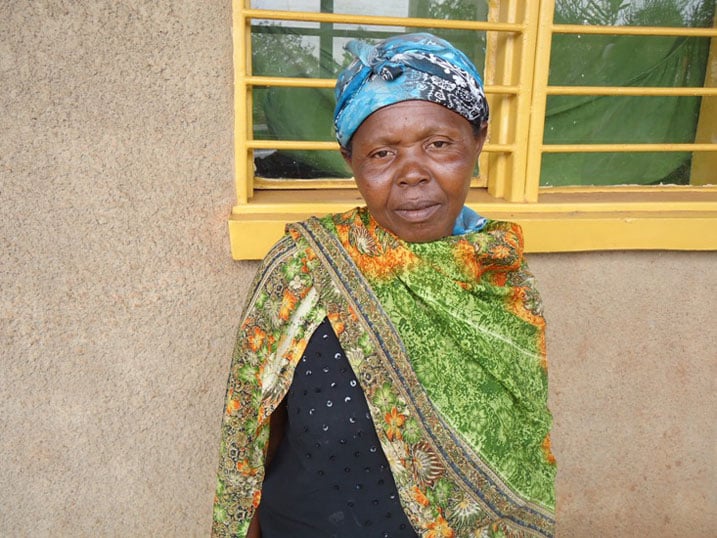 Mukagatare Saverina (mushiki wa Niyoyita) avuga ko ubu imiryango yombi ibanye neza nta kibazo.
