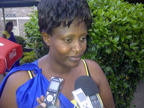 Mukasekuru Marceline, umuyobozi wa club Soroptimist.