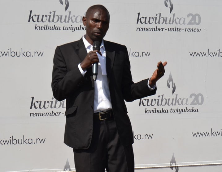 Niyonsenga Fabien, uhagarariye abacitse ku icumu bo mu karere ka Burera, avuga ko Jenoside yakorewe abatutsi yari yarateguwe kuko abatutsi bose bishwe muri ako karere bishwe mbere ya 1994.