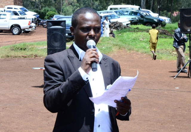 Nkurunziza Chaste, Perezida wa IBUKA mu karere ka Rusizi.