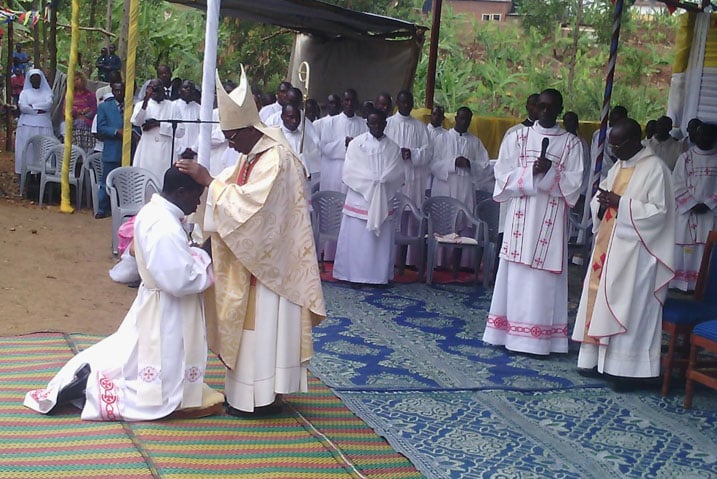 Nkurunziza Jean Baptiste wahawe ubudiyakoni.
