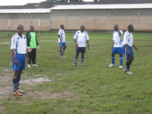 Bamwe mu bagize Nyanza City Veterans.