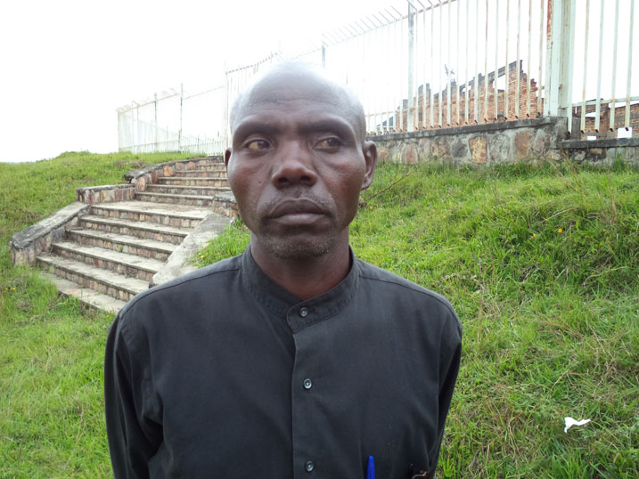Nyirimbuga Emmanuel,umwe mu bemeye uruhare rwabo muri Jenoside i Murambi.