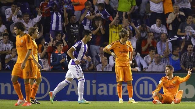 Nyuma yo kunganya na Real Valladolid 1-1, Real Madrid yigabanirije amahirwe yo gutwara igikombe cya Shampiyona.