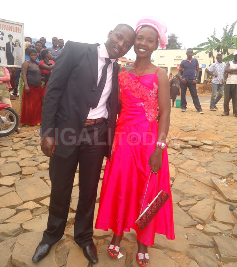 Nzeyimana Emmanuel (n'umugeni we Uwinema Agnes) yabwiye Kigali Today ko uyu munsi udasanzwe mu buzima bwe.