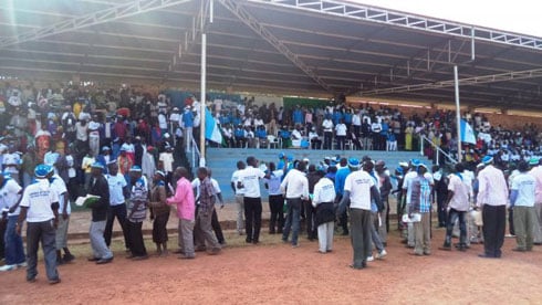 Abaturage b'akarere ka Gicumbi bitabiriye kwiyamamaza kw'abakandida-depite ba PSD.