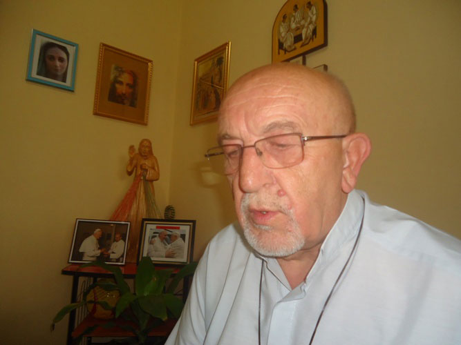Padiri Stanis ukomoka mu gihugu cya Pologne warokoye Abatutsi 500 mu gihe cya Jenoside muri paruwase ya Ruhango.