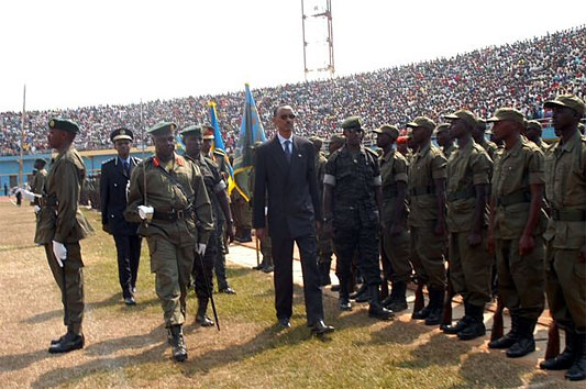 Perezida Kagame niwe wari uyoboye ingabo zabohoye u Rwanda.