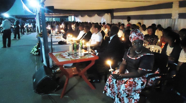 Abakozi ba Bralirwa bagize ijoro ryo kwibuka bagenzi babo bazize Jenoside yakorewe Abatutsi.