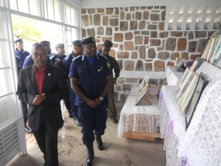 Police yeretswe imibiri ishyinguye mu rwibutso rwa Kamonyi.