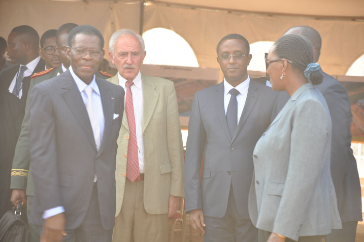 Perezida w'igihugu cya Equatorial Guinea, Teodoro Obiang Nguema Mbasogo, yanasuye aharimo kubakwa inganza (Kigali Special Economic Zone).