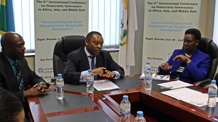 Prof. Shyaka yemeza ko imikorere inoze no guha imbaraga urubyiruko ari inkingi y'iterambere rirambye.