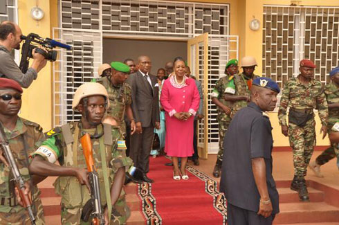 Ubu ingabo z'u Rwanda nizo zirinda perezida wa Repubulika ya Centre Afurika kubera ubuhanga zizeweho.