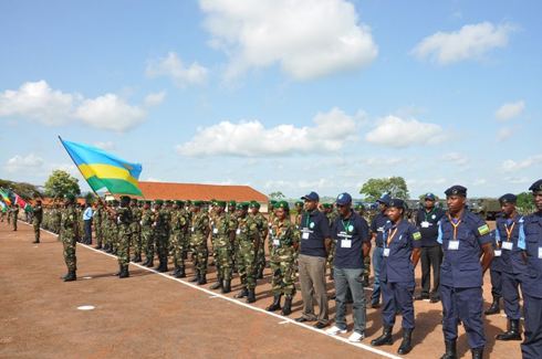 Muri iyo myitozo, u Rwanda ruhagarariwe n'umutwe ugizwe n'abasirikare, abapolisi n'abasivile bose hamwe 206.