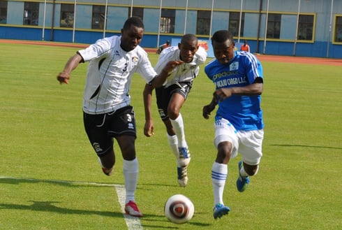 Ishyaka ryari ryose ku bakinnyi b'amakipe yombi. (Foto: Jacques Furaha)