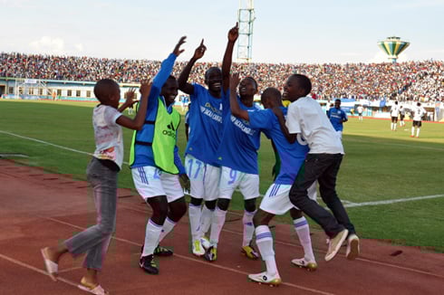 Rayon Sport yatsinze ibitego byashimishije abakinnyi n'abafana bayo. (Foto: Jacques Furaha)