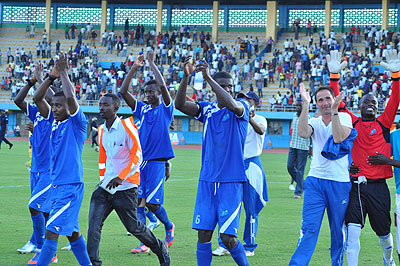 Rayon Sport iratangira guhagarara ku gikombe cyayo ikina na Gicumbi FC.