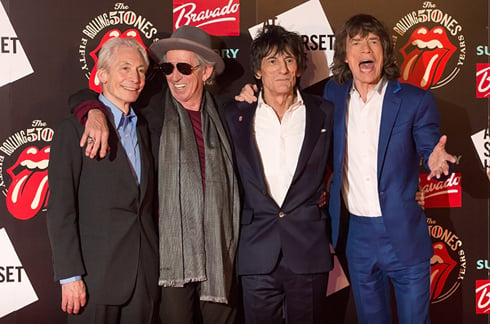 The Rolling Stones bamaze imyaka 50 bari kumwe.