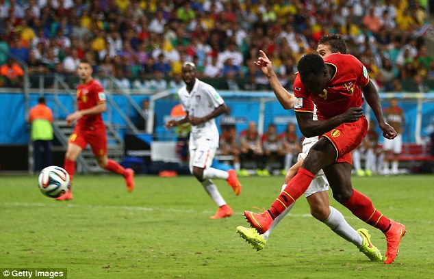 Romelu Lukaku winjiye mu kibuga asimbura niwe wahesheje intsinzi Ububiligi imbere ya USA.