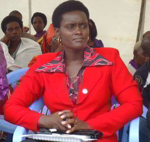 Francisca Mutiganda, umuyobozi wa Rwamagana wungirije ushinzwe ubukungu, imari n