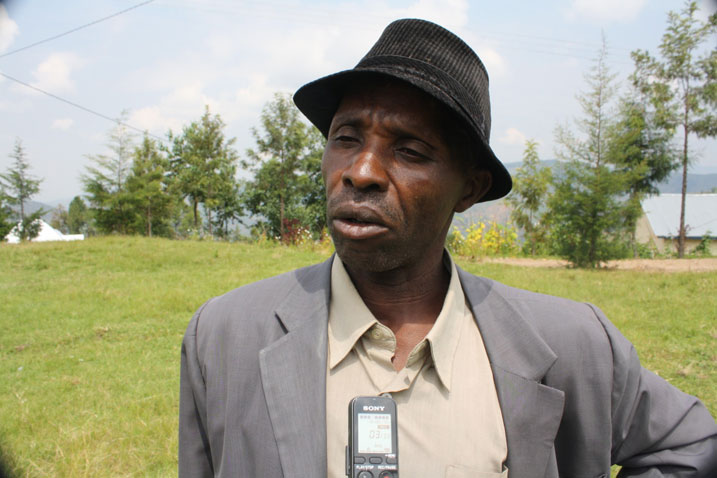 Rwanzegushira Frodouard umaze koroza abantu 40 afite gahunda yo koroza 100.