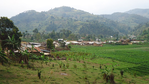 Santere ya Mugu iri ku mupaka ugabanya u Rwanda na Uganda.