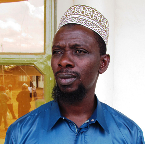 Sheikh Nyange Adam, watangije ihuriro ry'urubyiruko rw'Abanyarwanda n'Abanyekongo.