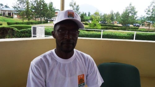 Silas Habimana Perezida w'abikorera mu karere ka Muhanga.