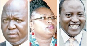 Sylvester Mwendwa (ibumoso) na Elijah Kimani (iburyo) n