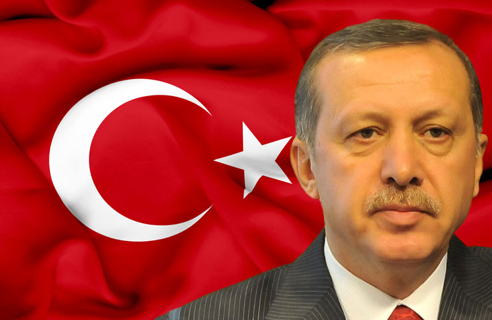 Perezida Tayyip Erdogan uri burahirire kuyobora Turukiya.