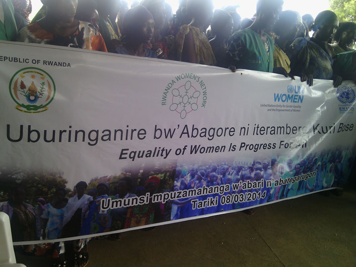 Uburinganire bw'umugore ngo ni iterambere kuri bose.