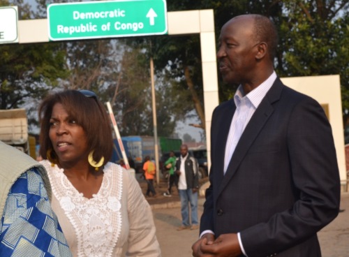 Ubwo yaravuye mu gihugu cya RDC yinjiye mu Rwanda.