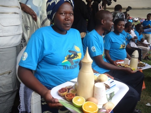 Umubyeyi utwite akenera ifunguro ryuzuyengo agire ubuzima bwiza n'umwana atwite. (Foto: L. Nshimiyimana)