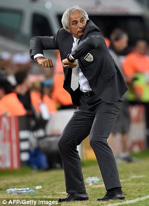 Umucezo wa Vahid Halilhodzic ubwo yari amaze kwizera ko Algeria atoza igumye muri Brazil.