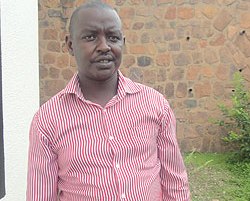 Umuhanzi Ngabonziza Jean Marie Vianney.