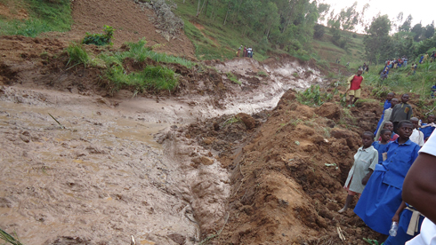 Akandi gasozi ko mu murenge wa Rwaza katwawe n'inkangu tariki 14/02/2012