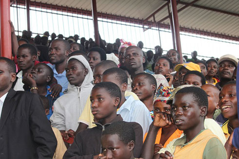 Urubyiruko rwiganjemo abo mu mirenge ya Gihango na Mushubati bitabiriye ibi birori.