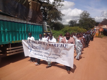 Hakozwe urugendo ruva mu karere ka Kirehe rugera ku rwibutso rwubatse muri Tanzaniya.