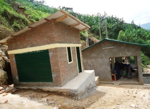 Urugomero rwa Musarara rufite ubushobozi bwo gutanga kilowatts 438 (Photo: N. Leonard).