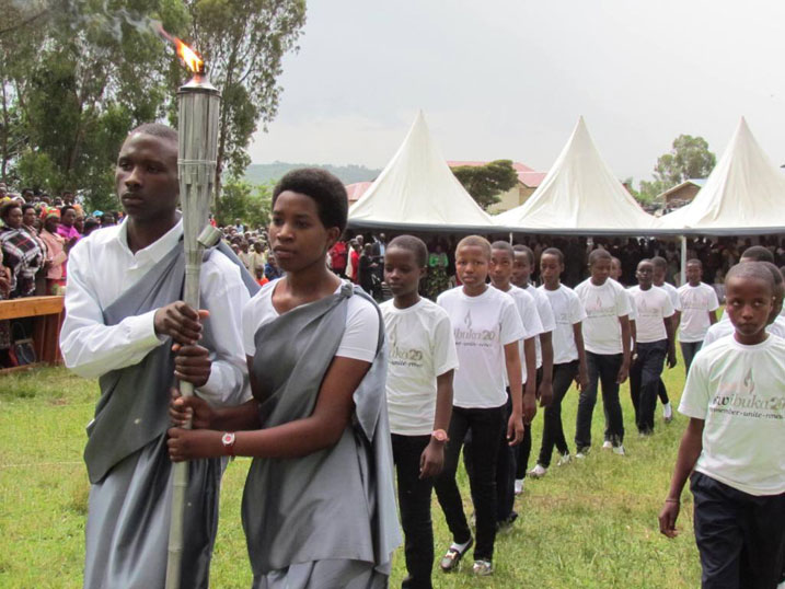 Urumuri rw'icyizere rutambagizwa mu murenge wa Mutete mu karere ka Gicumbi.