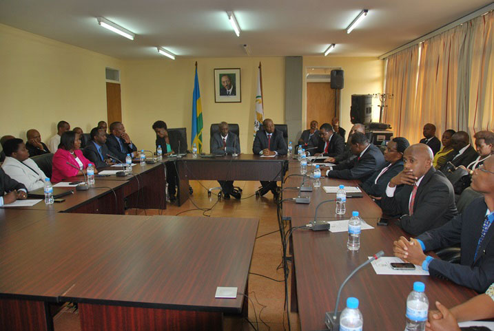 Uyu muhango witabiriwe n'abayobozi bahagarariye inzego n'ibigo bishamikiye muri MINALOC.