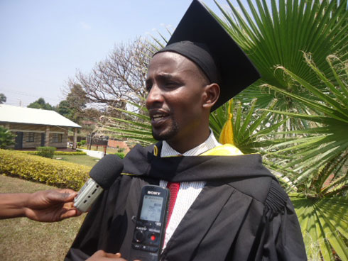 Uyu ni umwe mu barangije muri ILPD wemeza ko umusaruro w'amasomo bahakuye uzafasha ubutabera bw'u Rwanda.