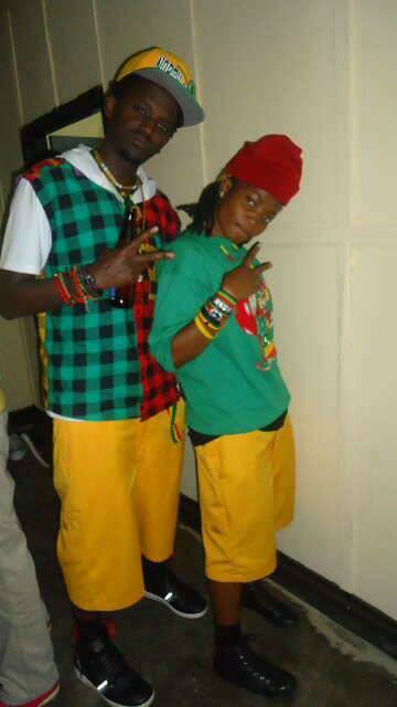 Young Grace na Riderman. Akunda kwisanisha cyane n'abasore.