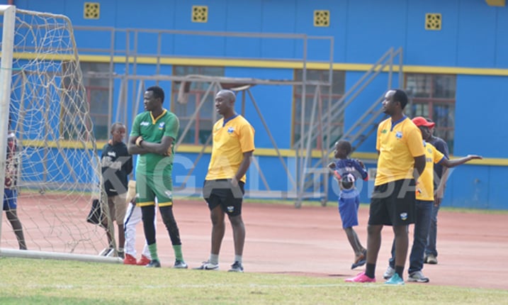 Uhereye ibumoso:Ndoli Jean Claude,Mugisha Ibrahim na Mashami Vincent