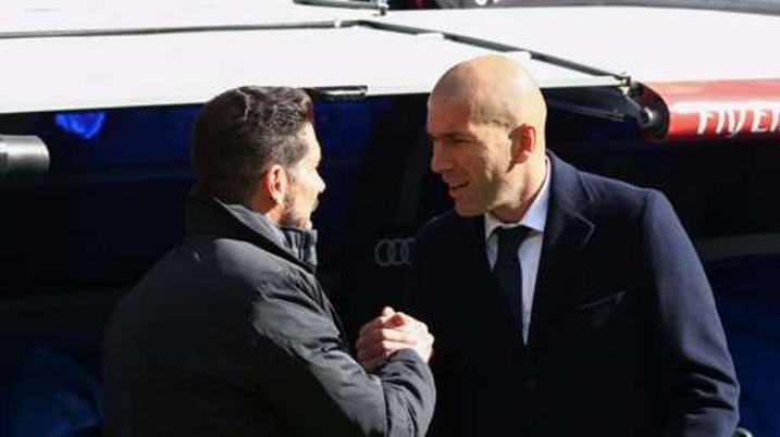 Umutoza Diego Simeone wa Atletico Madrid na Zinedine Zidane wa Real Madrid bazacakirana ku mukino wa nyuma I Milan