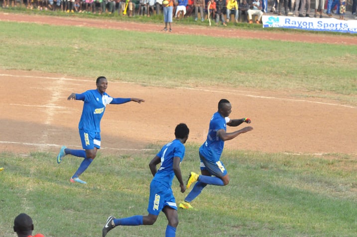 Rayon Sports yishimira igitego cya kabiri cya Ismaila Diarra